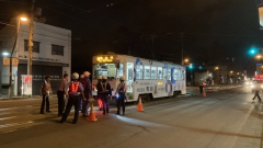 函館著名景点五稜郭附近发生惨剧！老妇跨越路口不幸遭路面电车撞